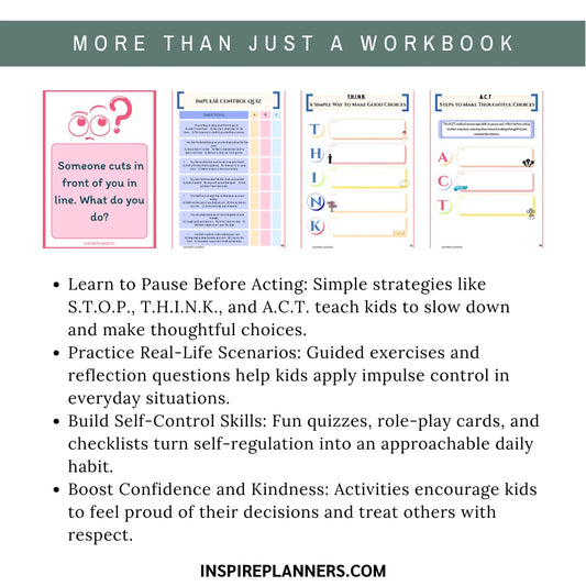 Impulse Control Workbook