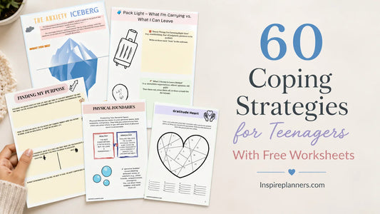 60 Coping Strategies for Teenagers + Free Printables