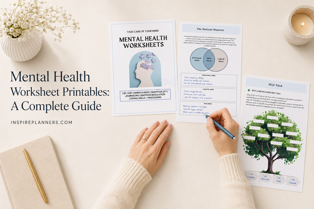 Mental Health Worksheets Printables: A Complete Guide