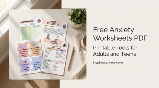 Free Anxiety Worksheets PDF: Printable Tools for Adults and Teens