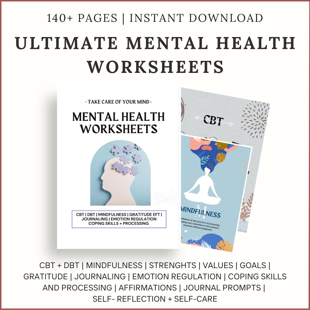 Mental Health Worksheets                