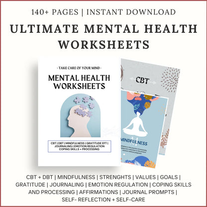 Mental Health Worksheets                