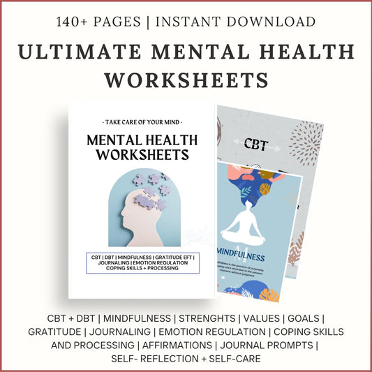 Mental Health Worksheets                