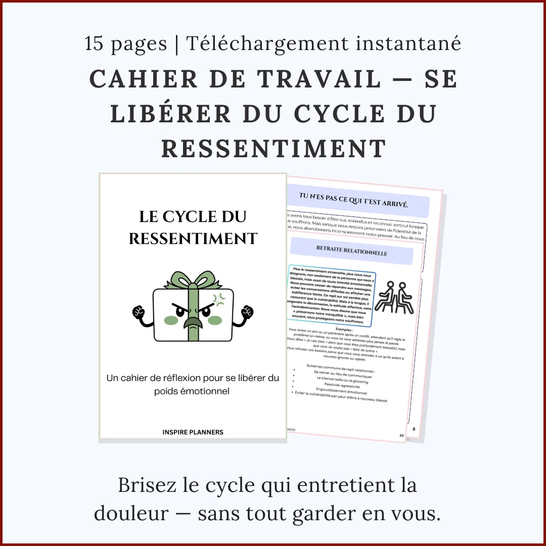 Pack de Fiches de Thérapie de Couple - French