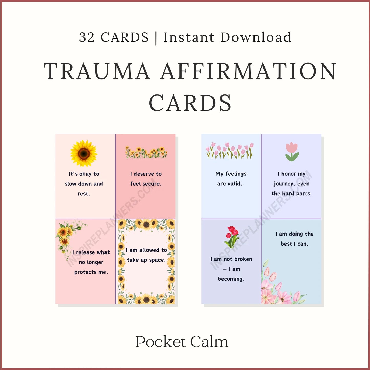 Ultimate Trauma Therapy Bundle – 190+ Printable Pages of Guided Healing