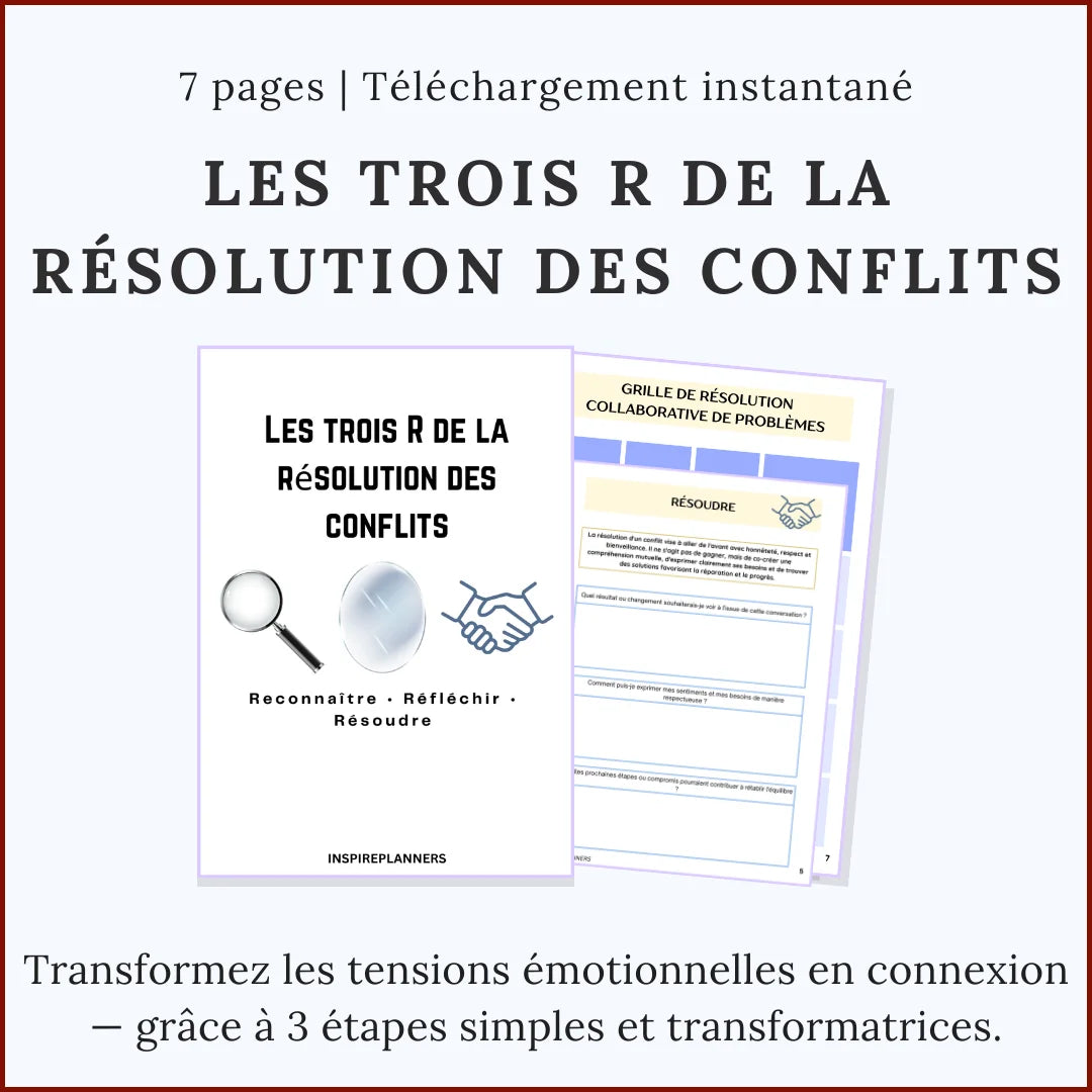 Pack de Fiches de Thérapie de Couple - French