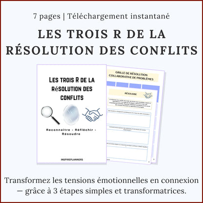 Pack de Fiches de Thérapie de Couple - French