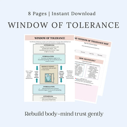 Ultimate Trauma Therapy Bundle – 190+ Printable Pages of Guided Healing