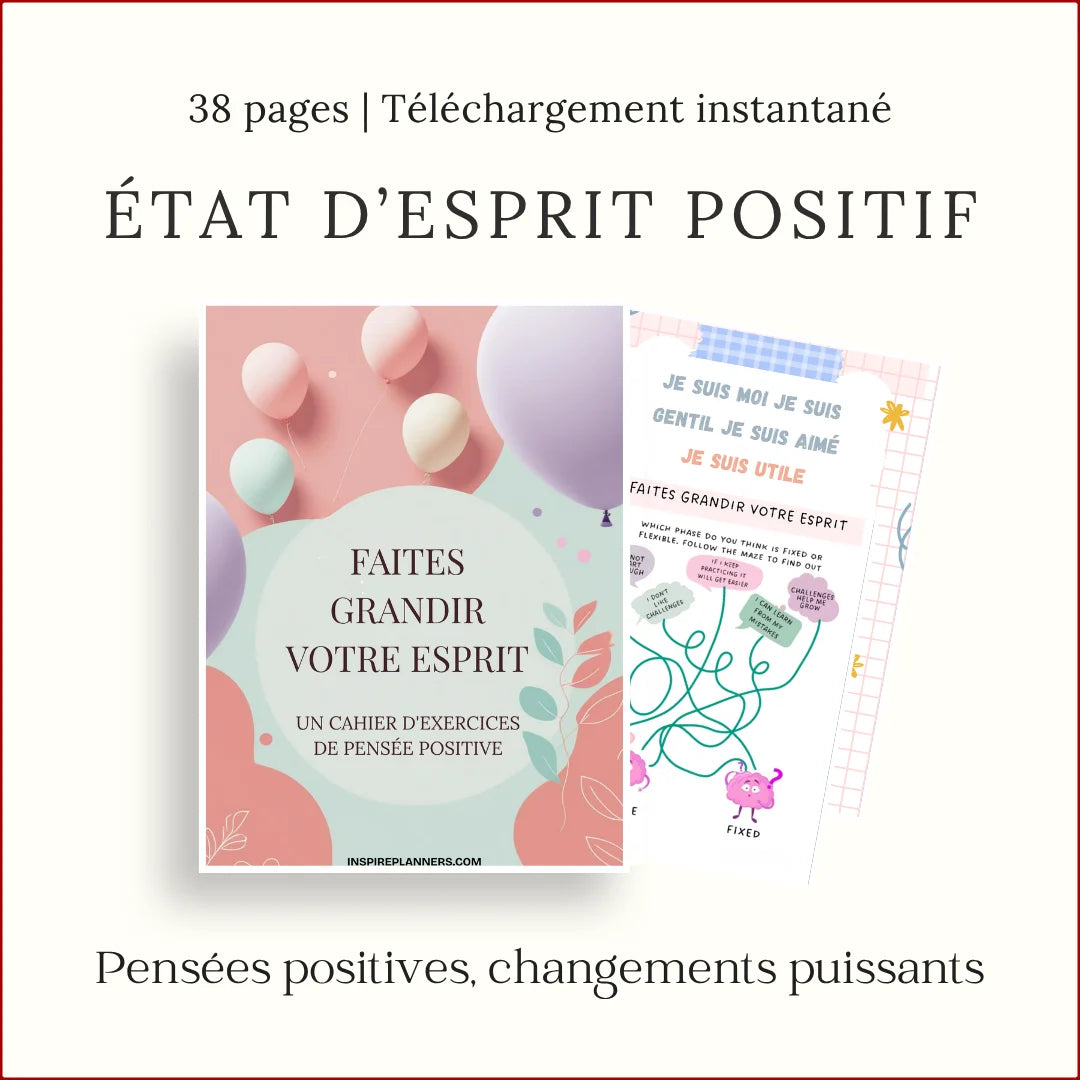Paquet Thérapie Enfants – Outils de Confiance & de Régulation Émotionnelle - French