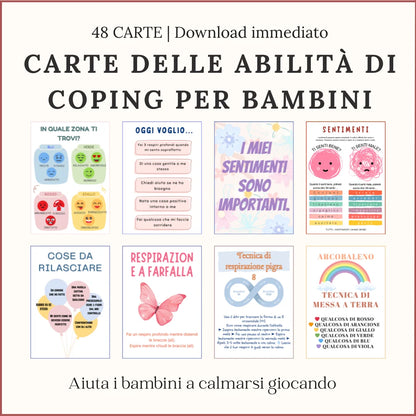 Pacchetto di Terapia per Bambini – Strumenti per la Fiducia & la Regolazione Emotiva - Italian