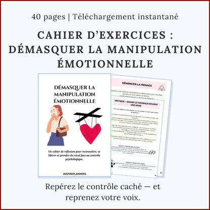 Pack de Fiches de Thérapie de Couple - French