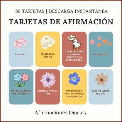 TARJETAS DE AFFIRMACION