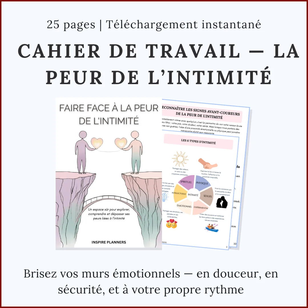 Pack de Fiches de Thérapie de Couple - French