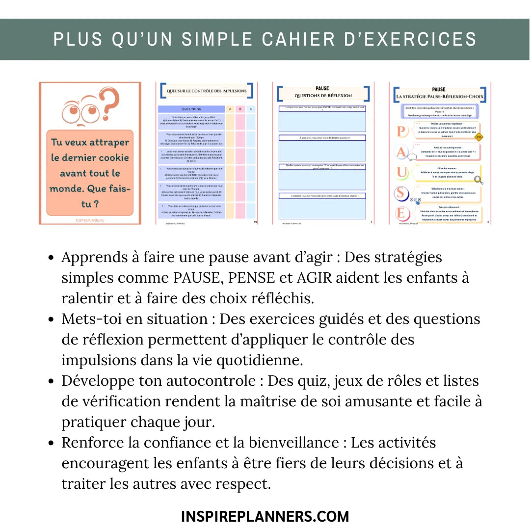 Cahier Contrôle des Impulses - French