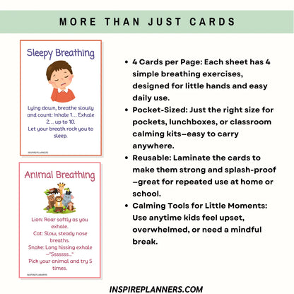 Mindful Breathing Cards