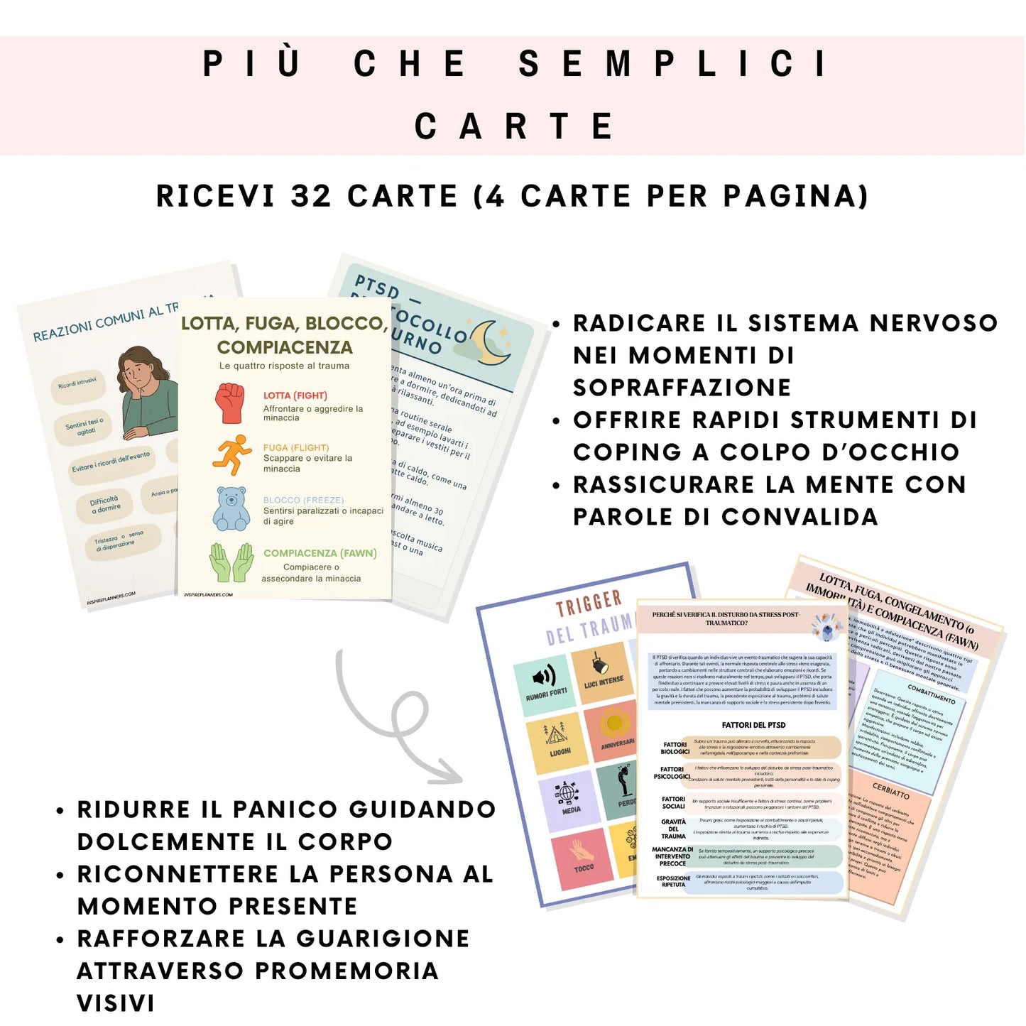 Carte Trauma – Abilità di Coping & Risorse di Guarigione - Italian