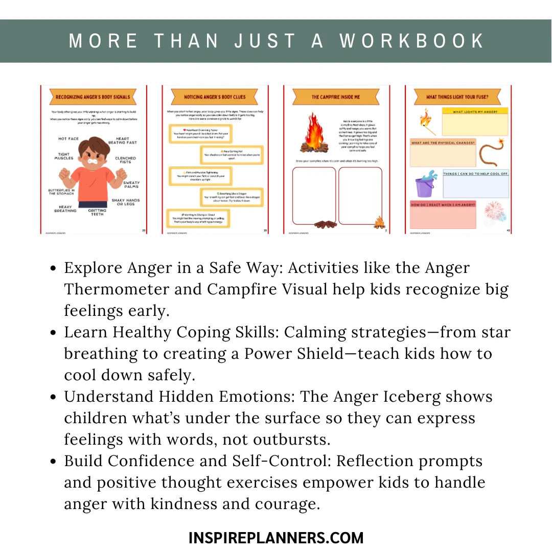 Kids Anger Management Workbook