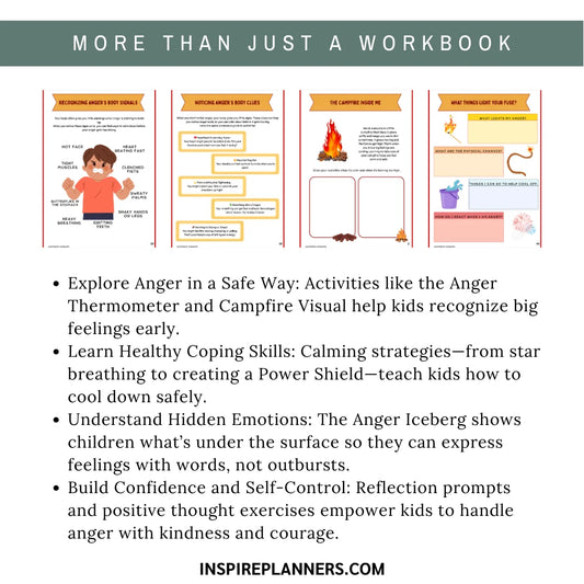 Kids Anger Management Workbook