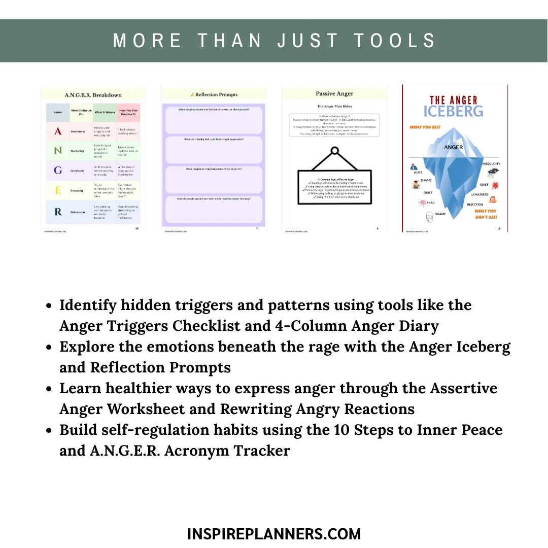 Tools for Anger Management Workbook