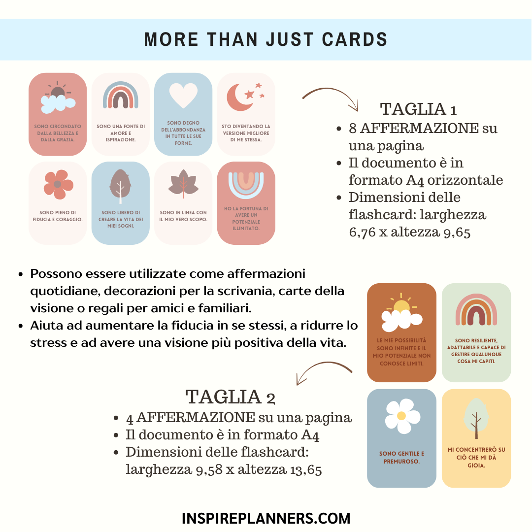 Intelligent Change Carte di affermazione consapevole (mazzo di 52) - Affermazioni positive settimanali per autostima e sollievo dallo stress - Mantra e strumenti di meditazione - Regalo di cura di sé Intelligent Change Carte di affermazione consapevole (mazzo di 52) - Affermazioni positive settimanali per autostima e sollievo dallo stress - Mantra e strumenti di meditazione - Regalo di cura di sé