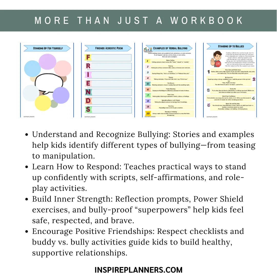 Standing Strong Against Bullying Workbook