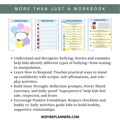 Standing Strong Against Bullying Workbook
