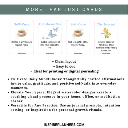 Inner Light Affirmation Cards