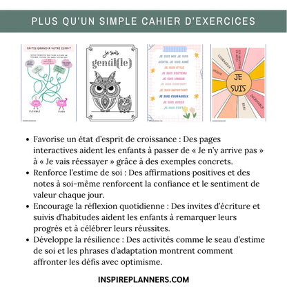 Cahier Mentalité Positive - French
