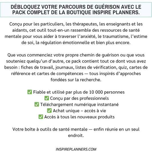 Pack Complet de la Boutique — French