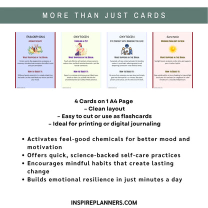 Self-Care Chemical Cards – Boost Your Mood, Energy & Emotional Balance