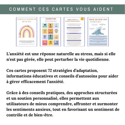 Cartes de Compétences pour Gérer l’Anxiété - French