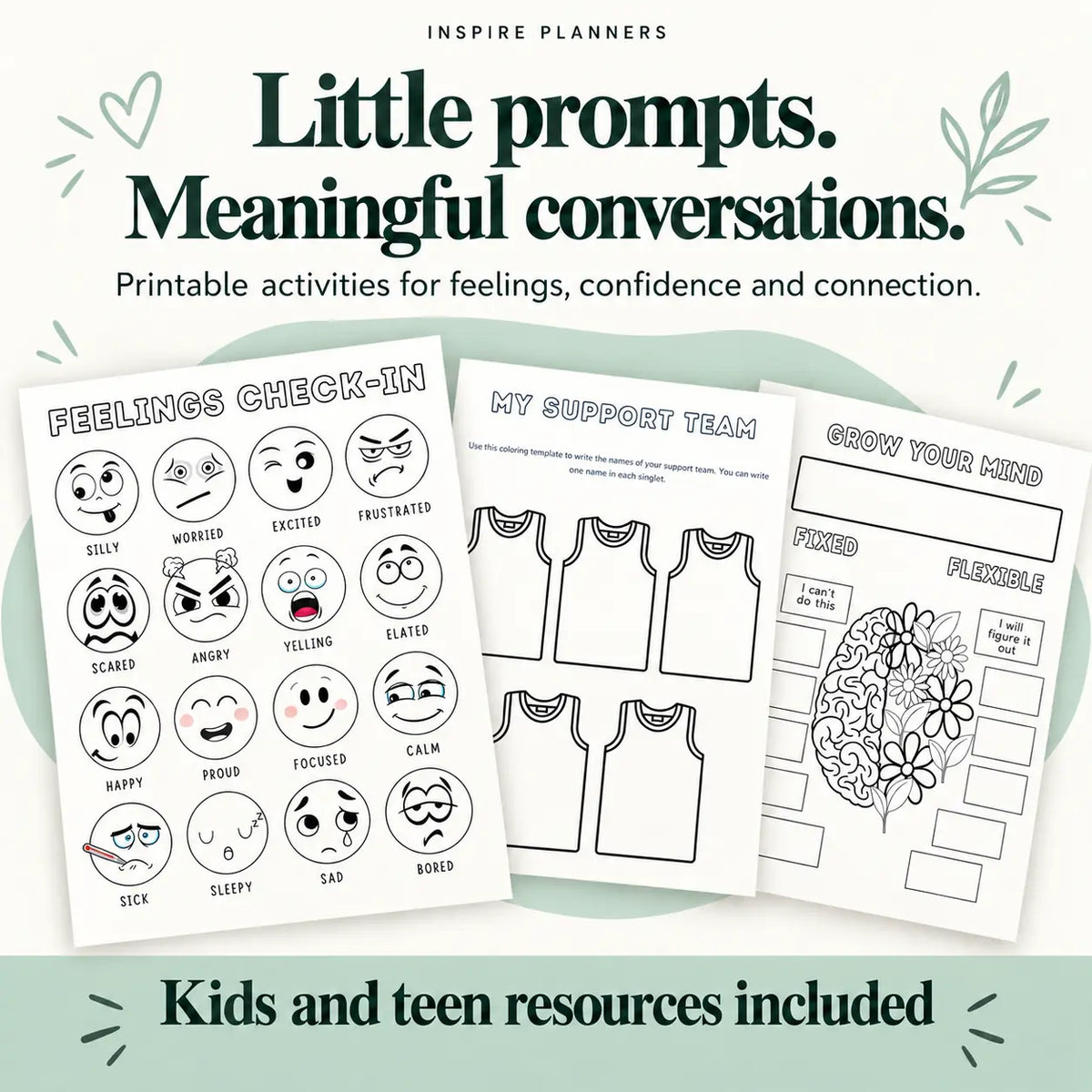 Whole Shop Mega Bundle — Mental Health Printables (English)