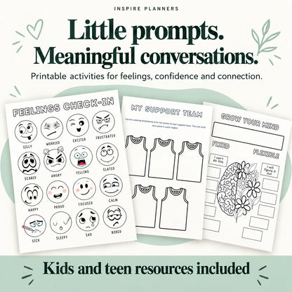 Whole Shop Mega Bundle — Mental Health Printables (English)
