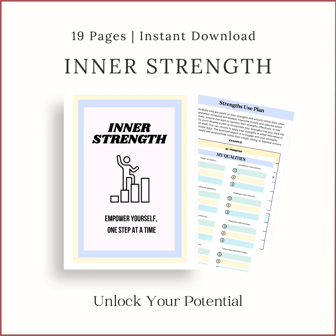 Inner Strength Worksheets – Inspire Planners