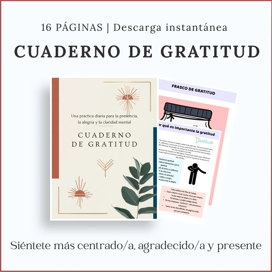 CUADERNO DE GRATITUD