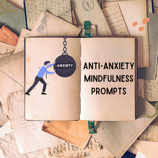 Anti-Anxiety Prompts Journal