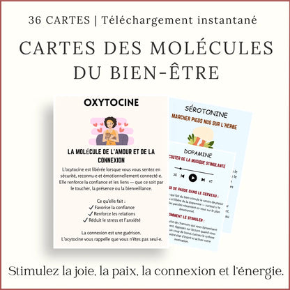 Cartes d'affirmations anxiété à imprimer : messages rassurants pour retrouver calme et recul.
