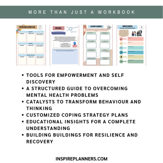 Depression Spiral Workbook tools for empowerment coping strategies and recovery