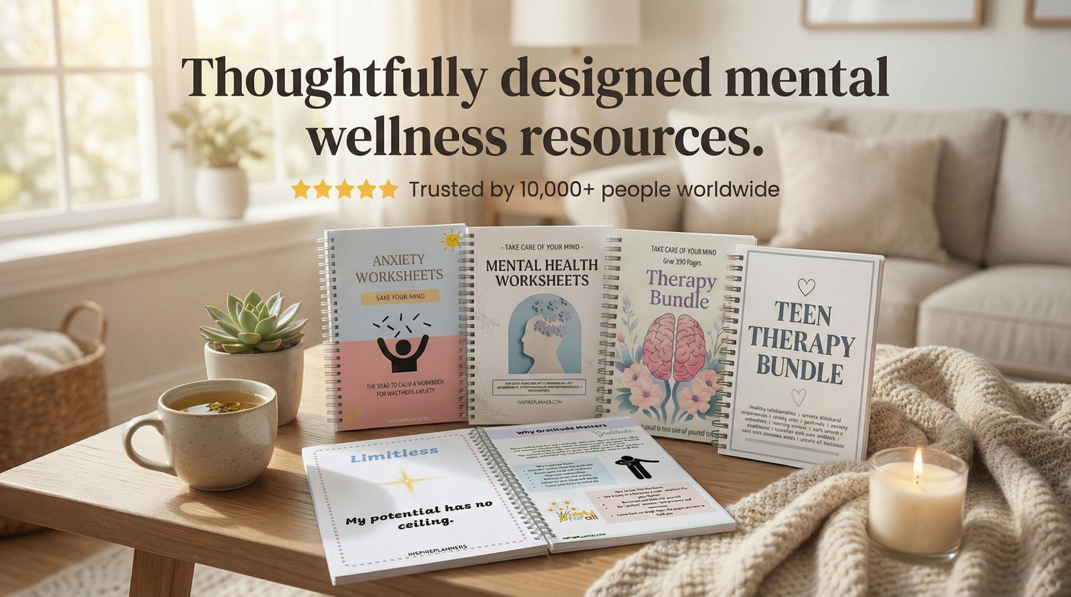 Mental Health Recovery Worksheets
