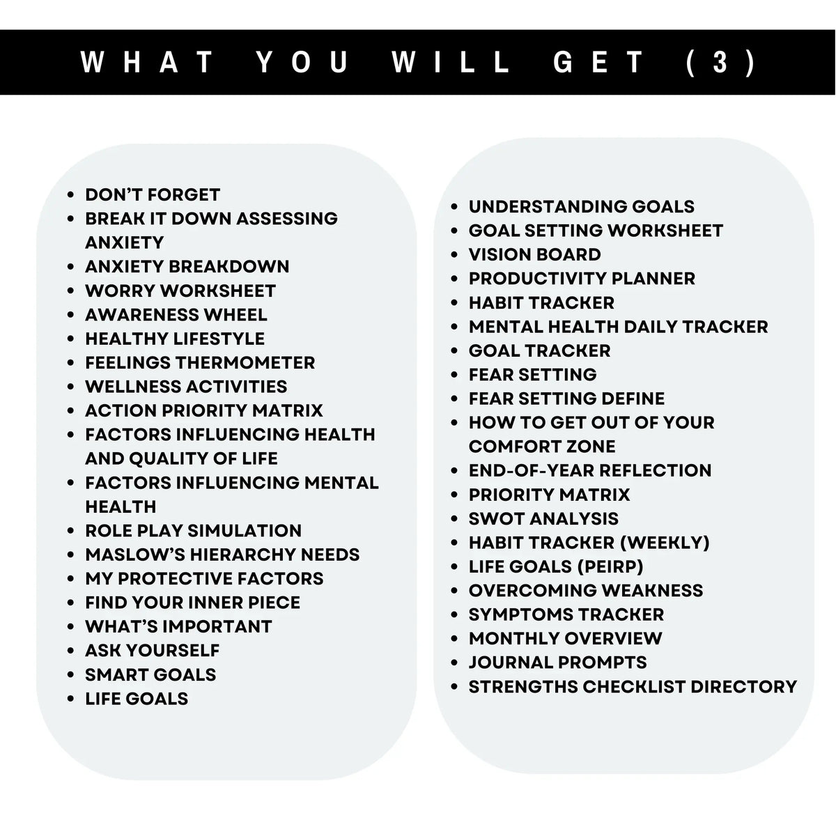 Ultimate Mental Health Worksheets Bundle - 140+ Self Care Resources ...
